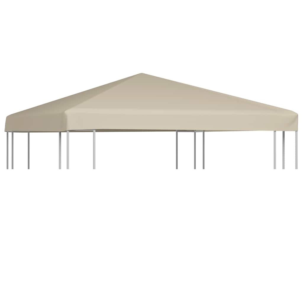 vidaXL Pavillondach 310 g/m² 3×3 m Beige Image