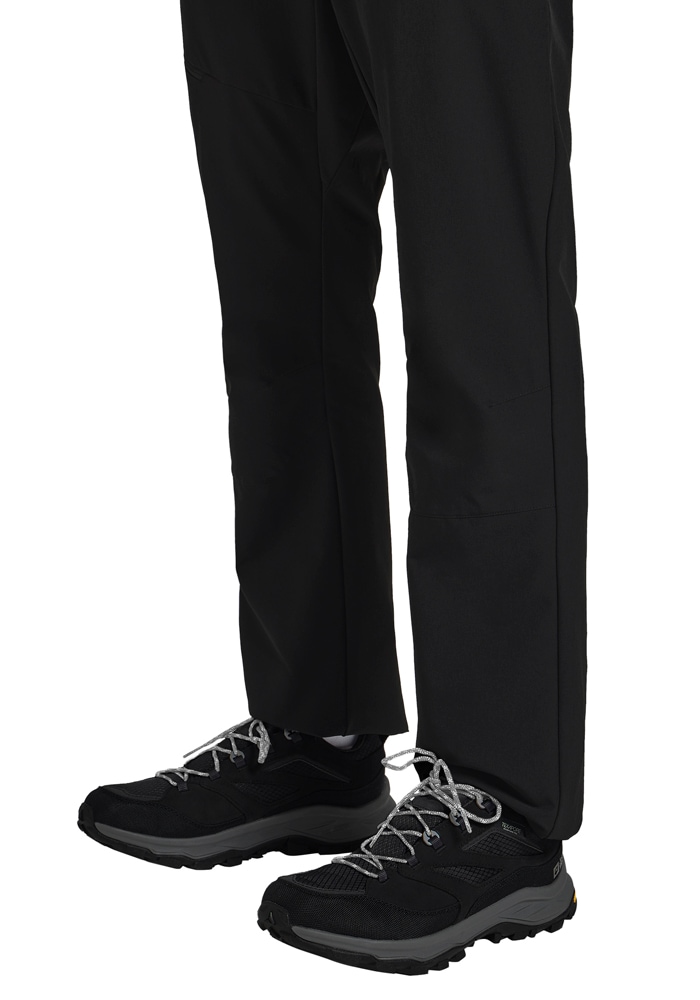 Wanderschuh JACK WOLFSKIN "CYROX TEXAPORE LOW M", Damen, Gr. UK 7,5 - EU 41, Normalschaft, phantom, Obermaterial:Textile / Futter: Synthetic TEXAPORE ECOSPHERE PRO / Sohle: Rubber / EVA, Schuhe Wanderschuh