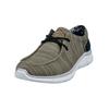 Sneaker BUGATTI "bugatti Sneaker Textil", Herren, Gr. 43, beige (beige, schwarz), Textil, casual, Schuhe