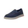 Slipper BUGATTI "bugatti Slipper Veloursleder", Herren, Gr. 42, blau, Veloursleder, casual, Schuhe