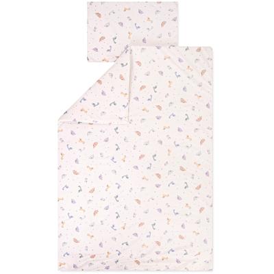 Kinderbettwäsche JULIUS ZÖLLNER "Baby- und Kinderbettwäsche aus 100% Jersey-Baumwolle", bunt (little dinos), B/L: 100cm x 135cm, , Jersey, B/L: 40cm x 60cm, Jersey, Obermaterial: 100% Baumwolle, Bettwäsche, erhältlich in den Größen 80x80+35x40cm und... Image