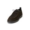 Schlupfboots MARC O'POLO "aus softem Veloursleder", Damen, Gr. 45, braun (coffee), Obermaterial: 100% Leder (Rind), unifarben, Schuhe