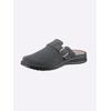 Clog MUBB, Herren, Gr. 45, grau, Rindsleder, Leder, Veloursleder, Basic, Schuhe