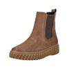 Stiefelette PAUL GREEN "Paul Green Stiefelette Nubukleder/Textil", Damen, Gr. 40, braun (tabak), Nubukleder, Textil, casual, Schuhe