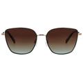 Sonnenbrille BRENDEL EYEWEAR "BRENDEL eyewear Sonnenbrille", Damen, Gr. One Size, erfrischendes waldgrün, Brillen