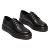 Schnürschuh DR. MARTENS "BROOKLINE LO LEDER SCHUHE", Herren, Gr. 42, schwarz, Leder, klassisch, Schuhe, Freizeitschuh, Halbschuh, mit Luftkammern Laufsohle