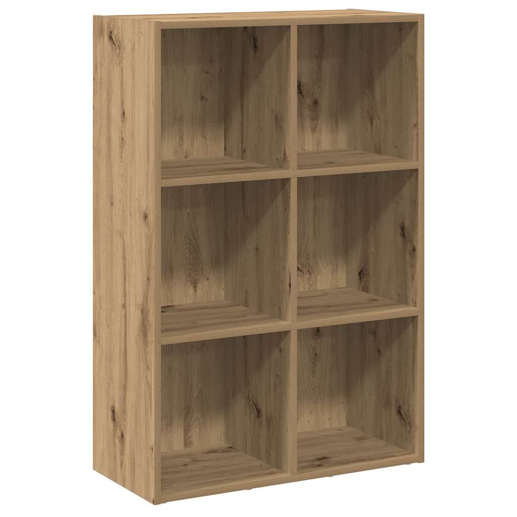vidaXL Bücherregal/Sideboard Artisan-Eiche 66x30x98 cm Holzwerkstoff Image
