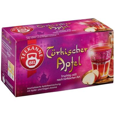 TEEKANNE Früchtetee Türkischer Apfel 20 Stück Tassenportion Papierkuvert Image
