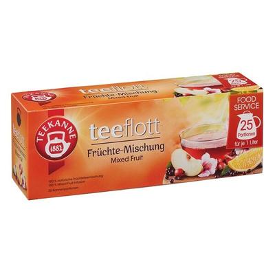 TEEKANNE Früchtetee Früchte Mischung 25 Stück Kannenportion Papierkuvert Image