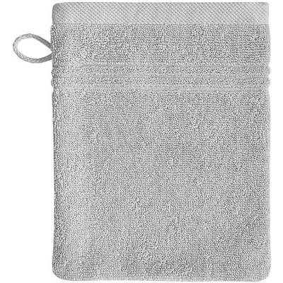 dyckhoff Waschlappen Nature 100% Baumwolle 16x21 cm silber Image