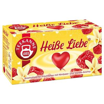 TEEKANNE Früchtetee Heiße Liebe 20 Stück Tassenportion Papierkuvert Image