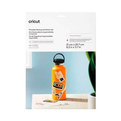 cricut 6er-Pack Aufkleberfolie für Schneideplotter »transparent« 21 x 29,7 cm transparent Image
