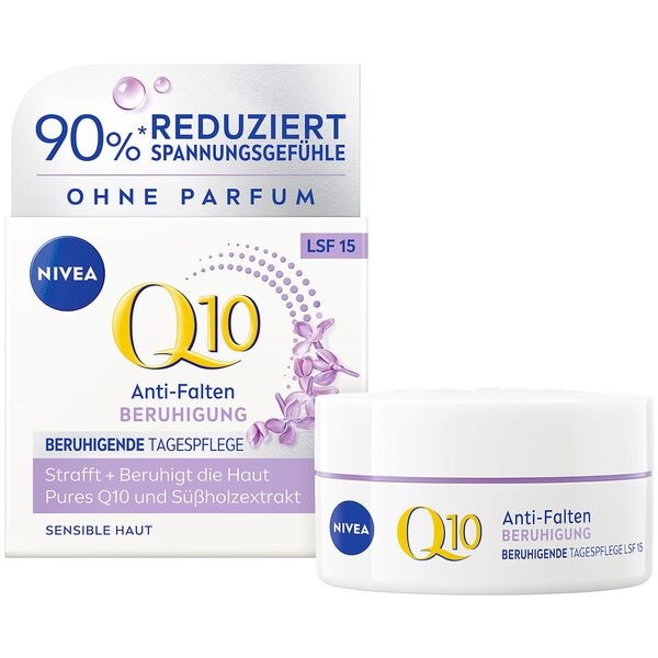Nivea Gesichtscreme »Q10 Anti-Falten BERUHIGUNG LSF 15« 50.0 ml Image