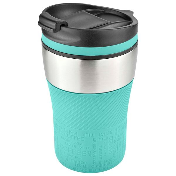 MEPAL Isolierbecher-Set 0.21 L mit 2 Trinkdeckeln türkis