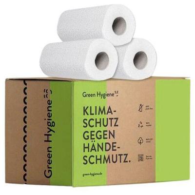 Green Hygiene Küchenrollen »KARLA« 3-lagig 36 Rollen (18 Pack à 2 Rollen) weiß, 24.1 cm Image