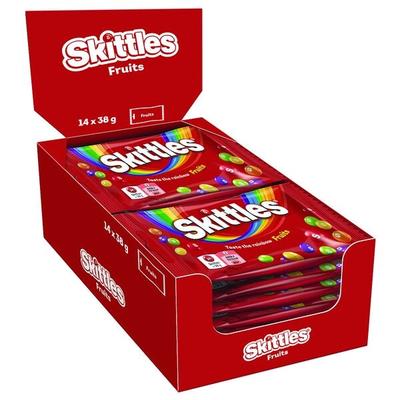 Skittles 14-Pack Kaubonbons »Crazy Fruits« 38 g Image