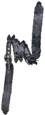 Jodi Head Guitar Straps Coney Island Black / Black