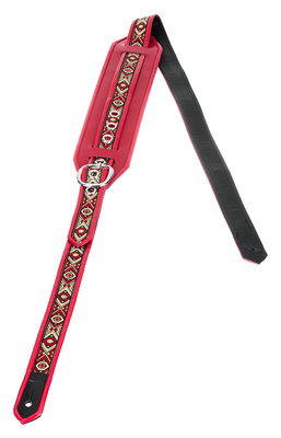Jodi Head Guitar Straps Thunderbird Red / Black