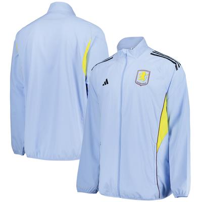 Aston Villa adidas Training Präsentationsjacke – Hellblau Image