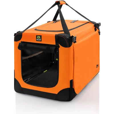 Maelson - Soft Kennel Neon-Orange, 62 cm - faltbare Hunde-Transportbox Image
