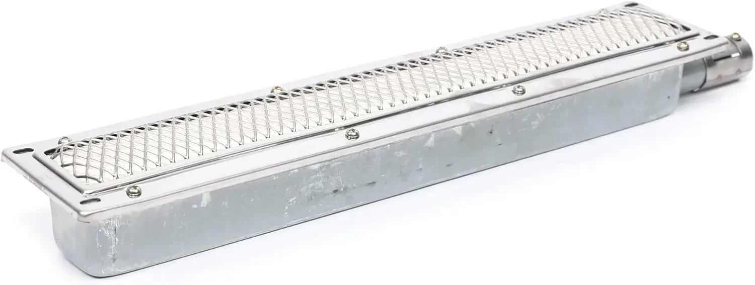 Barbecue à gaz à chaleur supérieure Barbecue en acier inoxydable Bruin latéral infrarouge Chauffage en céramique Cuisson Barbecue Grill à gaz (Rectangle)