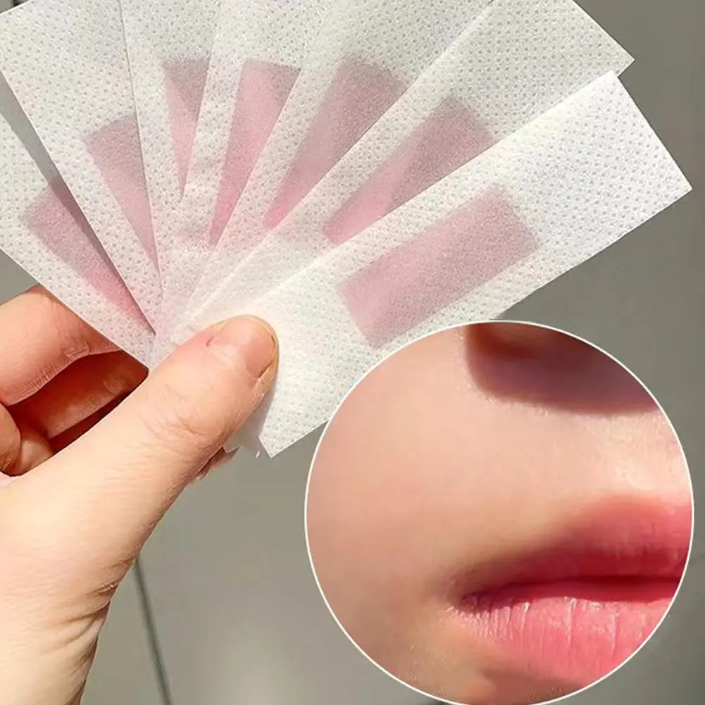 20 stücke Haar Entfernung Wachs Streifen Schmerzlos Achselhöhle Lippen Bein Körper Haar Entfernen Aufkleber Augenbraue Gesicht Wachs Papier Pad für alle Ski V2W1 Image