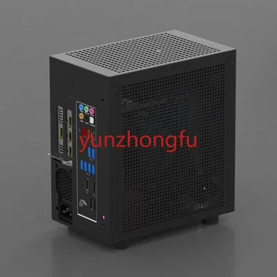 M21/M31 Itx Leeres Gehäuse, unterstützt 120 Wasserkühlung/halbe hohe Grafikkarte/kleines 1U-Netzteil Image