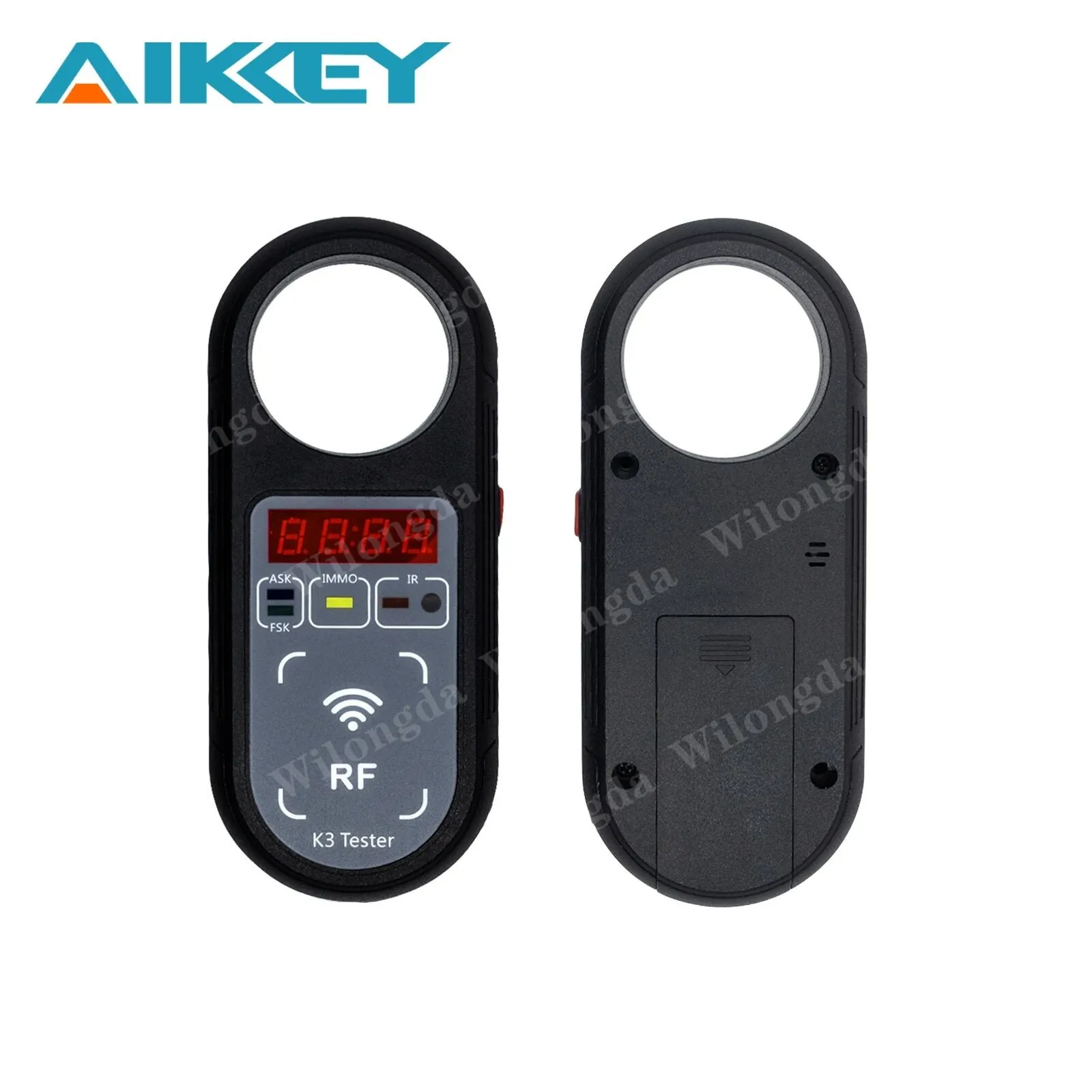 AIKKEY K3 Remote Key Frequency Tester 100-999 MHz Tragbarer ASK/FSK Signaldetektor für Zündspule und Türgriff Image