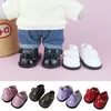 3,8 CM Puppe Schuhe Leder Schuhe Fit Für 17 cm Puppe Kleidung Zubehör Für Puppe Schuhe Puppe Zubehör