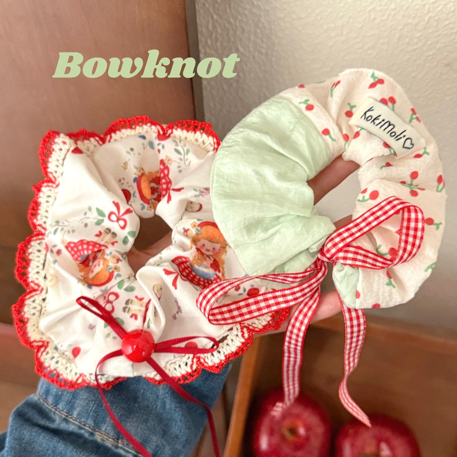 1/3 Stück Spitze Dickdarm Stirnband Retro Vielseitiges Pferdeschwanz Stirnband Süßes Stirnband Stirnband Image