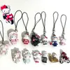 Japanisches Motorrad Hello Kitty Schlüsselanhänger Vintage Pink Shell Kimono Hello Kitty Anhänger Harajuku Lolita Hello Kitty Schlüsselanhänger Geschenk