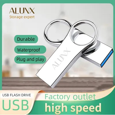 USB-Flash-Verkauf 128 GB Flash-Laufwerk 128 GB Pendrive Memory Stick 32 GB 4 GB Metall 64 GB Pen Drive 8 GB USB-Stick 16 GB kostenloser Versand Image
