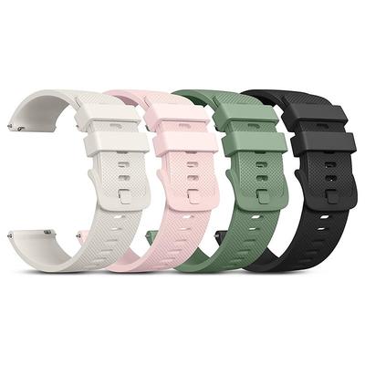 4 Pack Watch Band for Garmin Samsung Galaxy Huawei Watch 3 Pro, Watch 2 Classic, Watch GT 3 Pro / 2 Pro / 2e / Runner / Active / 42mm / 46mm, Honor Magnic 2 GS 3i GTS 4,4mini, 3,2,2mini, 2e, GTR