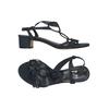 Bibi Lou Damen Sandale, Gr. 37, marineblau, kein Etikett