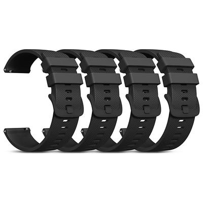 4 Pack Watch Band for Garmin Samsung Galaxy Huawei Watch 3 Pro, Watch 2 Classic, Watch GT 3 Pro / 2 Pro / 2e / Runner / Active / 42mm / 46mm, Honor Magnic 2 GS 3i GTS 4,4mini, 3,2,2mini, 2e, GTR