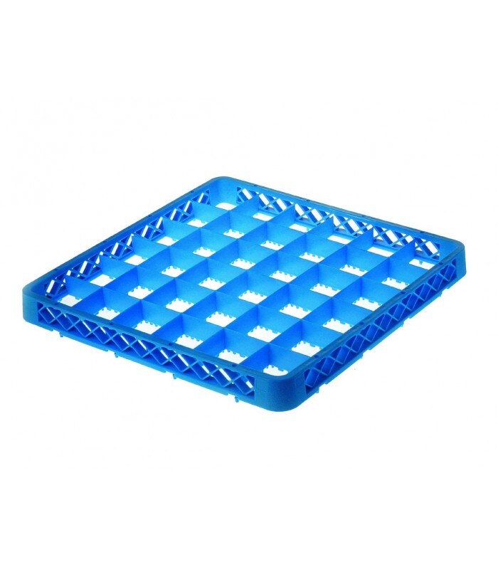 Lacor Ergänzung Höhe für professionelle Geschirrspüler Korb Basis 36 Fächer 50x50 69237 Image