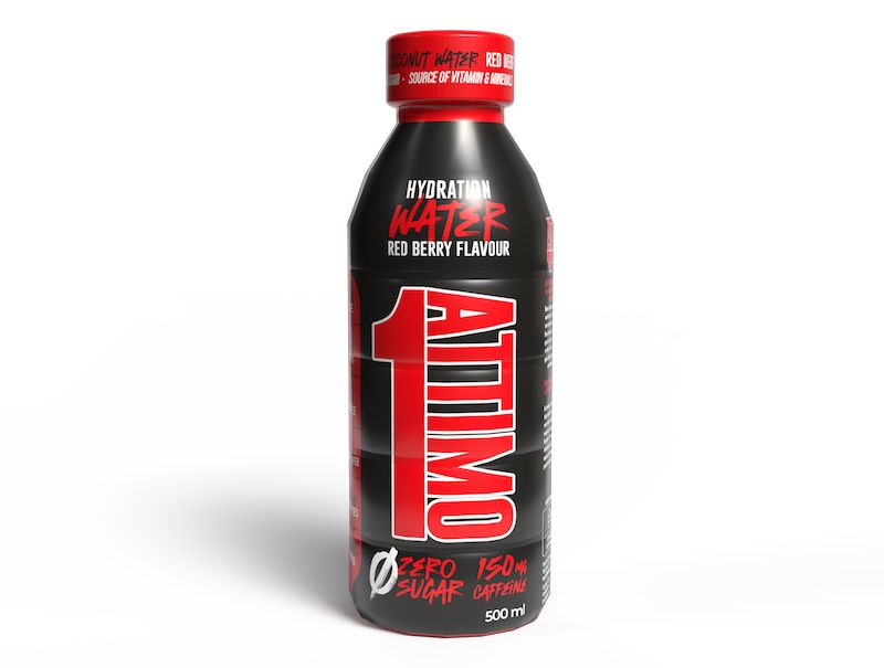 1attimoinforma ENERGY HYDRATION DRINK; ACQUA DI COCCO GUSTO FRUTTI ROS