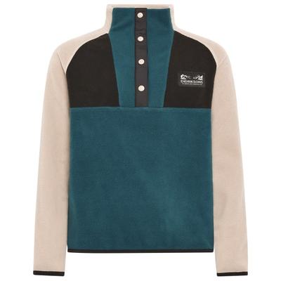 Didriksons - Kid's Yokto Half-Buttons 2 - Fleecepullover Gr 160 blau Image