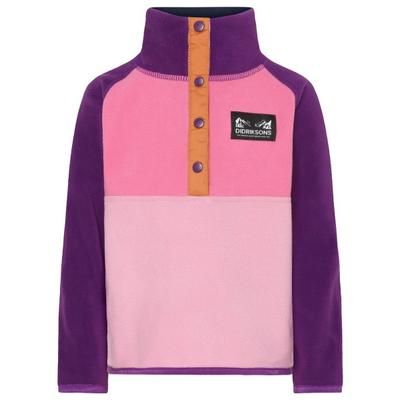 Didriksons - Kid's Monte Half-Buttoned 4 - Fleecepullover Gr 120 rosa Image