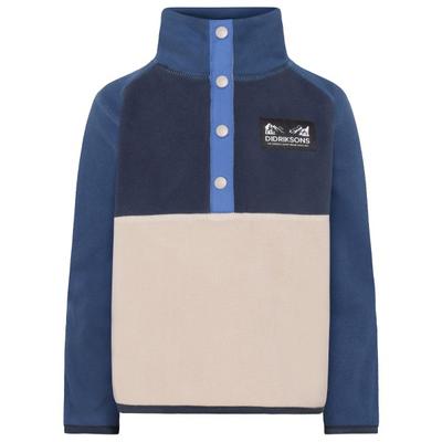 Didriksons - Kid's Monte Half-Buttoned 4 - Fleecepullover Gr 130 blau Image