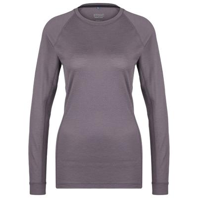 Stoic - Women's Merino180 BengtSt. L/S - Merinounterwäsche Gr S grau Image