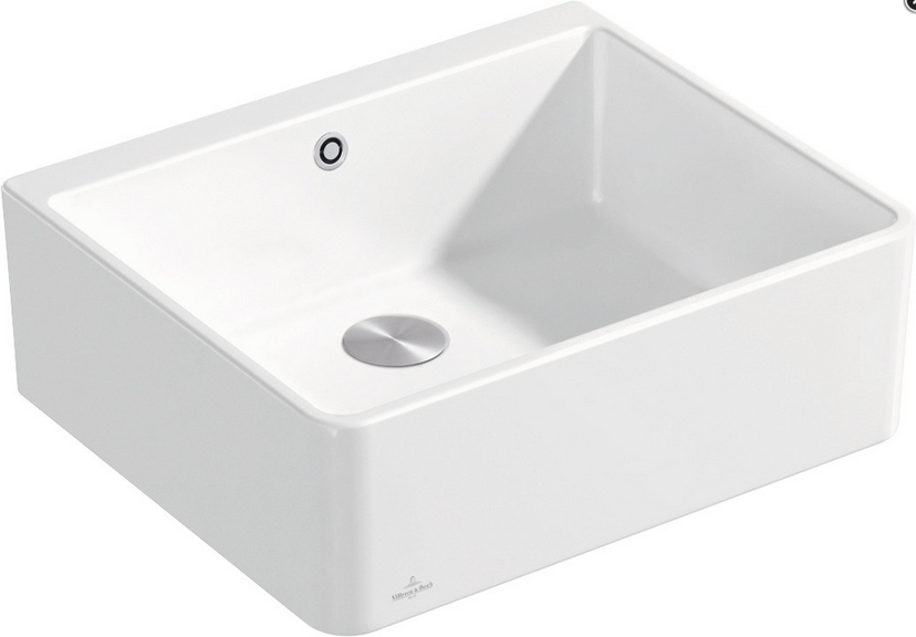 Villeroy & Boch VB Spülstein Einzelbecken 60 X 636001 595x200x500mm Rechteck Weiß Alpin C+ Image