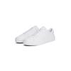 Sneaker TOMMY HILFIGER "PREMIUM DRESS CUPSOLE LTH", Herren, Gr. 44, weiß, Nappaleder, sportlich, Schuhe, Freizeitschuh, Halbschuh, Schnürer mit Flaggen-Emblem an der Ferse