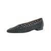 Ballerina PAUL GREEN "Paul Green Ballerinas Leder/Textil", Damen, Gr. 40, schwarz, Leder, Textil, casual, Schuhe