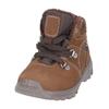 Schnürstiefelette PEPINO "Pepino Stiefelette Nubukleder/Textil", Kinder, Gr. 26, braun (caramel), Nubukleder, Textil, casual, Schuhe