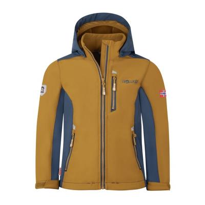 Trollkids - Kid's Balestrand Jacket - Softshelljacke Gr 98 braun Image