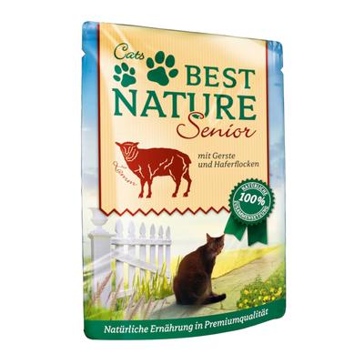 16x 85g Best Nature Cat Senior Lamm Katzenfutter nass