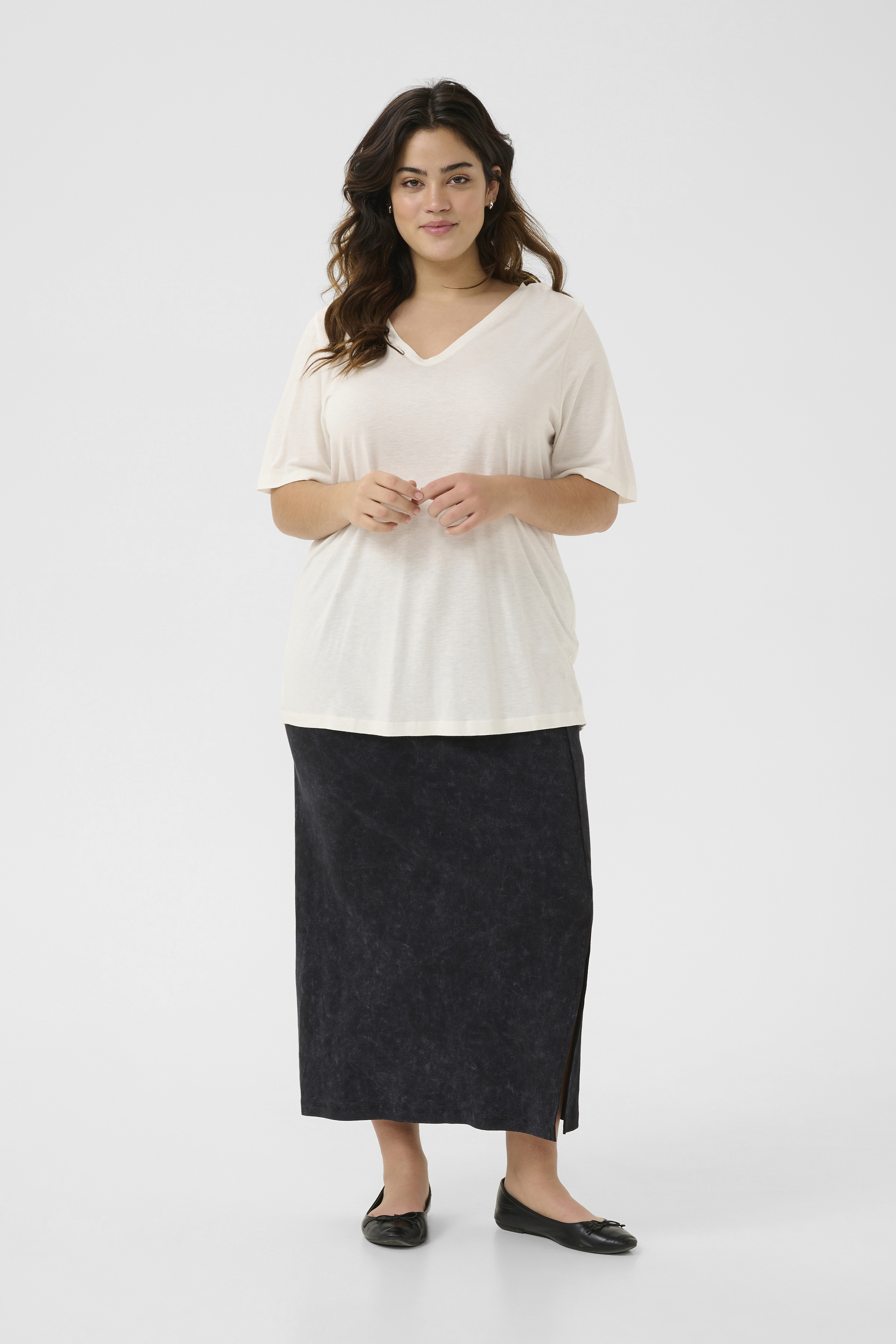Rock Tight fit Black washed rib black Image