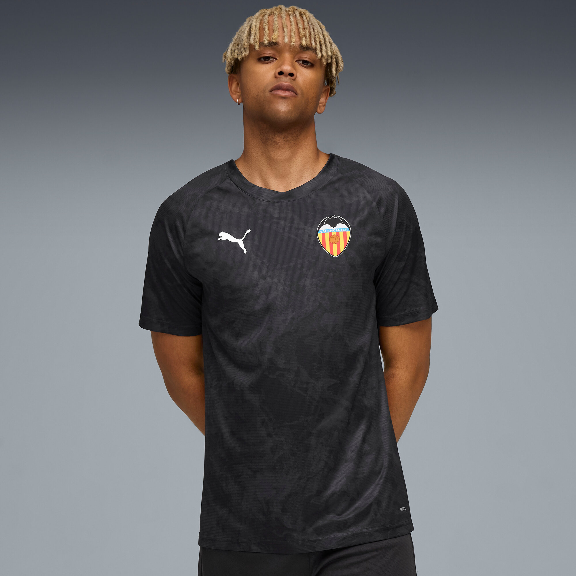 Valencia PUMA Aufwärm Trikot - Schwarz Image