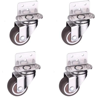 Stück kleine Lenkrollen, 25 mm Möbelrollen, L-förmige Rollen für Babybett, Schrank, Möbel, Tisch, Image